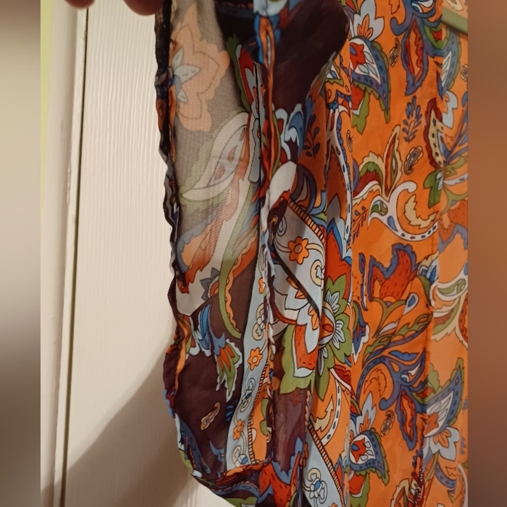 💰Bohemian Paisley Floral Kimono - Picture 3 of 8